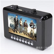 创鑫小蜜蜂MP5/mp6电影彩色大屏-黑色939扩音器/多功能扩音机/