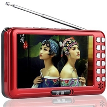 先科6寸看戏机扩音器便携老人插卡音箱CDA-853唱戏录音晨练