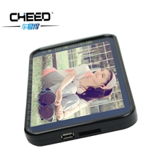 工厂直销汽车用后视镜mp5显示器9寸车载液晶显示器高清倒车后视