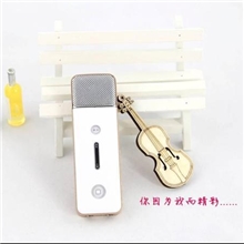 【爆款】最新上市微型麦克风小麦克风天籁掌上KTV，电子礼品