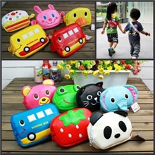 VIP批发超可爱动物造型腰包宝宝斜挎包方形手提包卡通零钱包