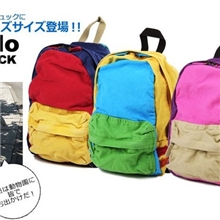 潮牌幼儿书包批发韩版儿童双肩单肩背包全棉帆布背包-挎包腰包