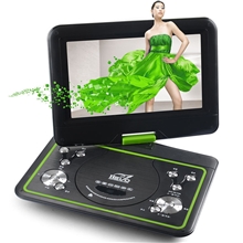 先科13寸移动dvd影碟机便携式DVD高清便携EVD带小电视厂家直销