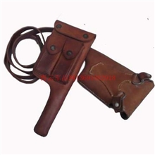 汉阳造驳克老式牛皮套服饰道具批发