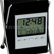 供应皮套笔筒能折叠的笔筒皮具笔筒皮革万年历笔筒(图)