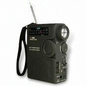 供应发电收音机带LED应急灯(图)