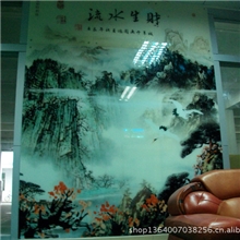 玻璃喷绘机打印效果逼真玻璃彩印机全国各地上门安装调试