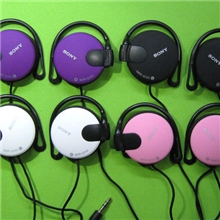 Q140挂耳式耳机索尼运动式耳机MP3耳机SONYQ140布线