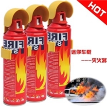 新款小号迷你灭火器干粉灭火器汽车安全必备带保护盖汽车用品