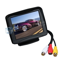 【优质】3.5寸台式车载显示屏新款车载显示器可配车载摄像头