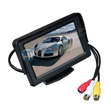厂家直销超清晰4.3寸台式车载显示器/倒车显示器可配车载摄像头