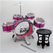 4008E仿真儿童爵士鼓仿真架子鼓敲击乐器儿童乐器玩具带座椅