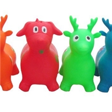 小型跳跳马充气跳跳马/跳跳鹿/充气马玩具