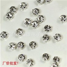 国A白色玻璃爪钻手缝钻diy手工材料钻批发