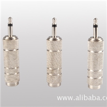 魅声麦克风MIC音频6.5转3.5音频转接头转换器全金属