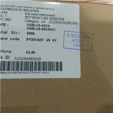 《全新原装》USBLC6-4SC6丝印UL46大量出售欢迎查询