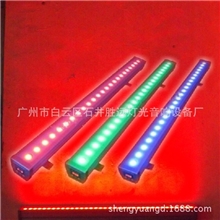 24颗3合一洗墙灯DMX512接口长条灯洗墙灯投光灯背景灯