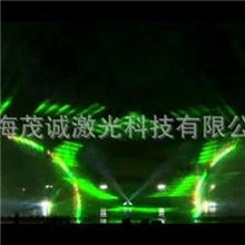 专业设计镭射动画水幕激光灯绿色水幕激光灯价格实惠