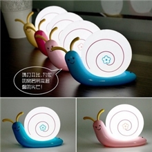 奇玩蜗牛灯创意挂墙台灯/USB充电LED小夜灯卡通床头灯