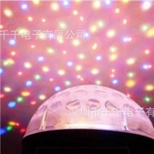 迷你舞台水晶魔球灯激光水晶魔球灯LED声控水晶魔球mp3魔球