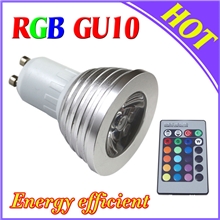 rgb彩灯遥控灯遥控led灯GU10rgb射灯，ebay速卖通货源