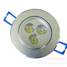 限时抢购高品质3W大功率LED天花灯保质2年原价45元抢购价20元