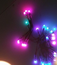 LED圣诞灯串、全彩灌胶点控灯串