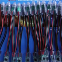 LED外露全彩灯串、穿孔灯