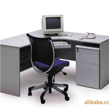 直供深圳灰白色特价防火板办公桌办公台