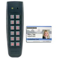 AYC-G64：带背光2x6键盘的ID卡读卡器/控制器一体机