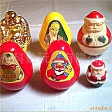 供应系列蛋形,弥勒佛形,圣诞老人形笑声不倒翁(图)