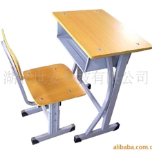钢木固定式课桌椅学生桌椅批发优质品牌选世安