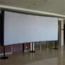 供应金属屏幕立体投影幕立体吊架