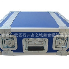 航空箱厂家供应4U单层机柜航空箱舞台音响箱灯具箱