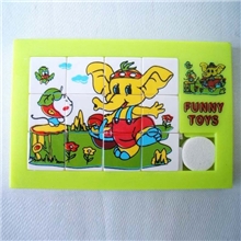 供应SM057298拼图滑块拼图玩具儿童拼图广告拼图塑料拼图
