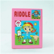 供应SM050148拼图塑料拼图滑块拼图益智拼图玩具广告拼图