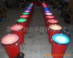 供应红色水鼓（实木鼓腔，聚酯鼓皮）