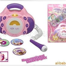 玩具录音机带音乐灯光电动玩具