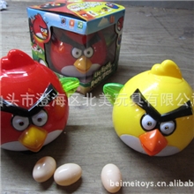 批发会下蛋的愤怒的小鸟电动、灯光、音乐、万向会下蛋鸟