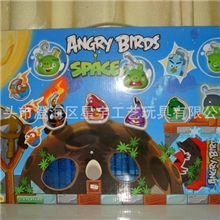 太空版愤怒的小鸟，拼图飞机棋弹射城堡，闪光，音乐,带红外线
