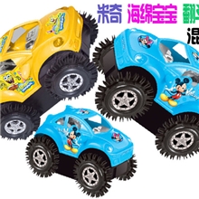 热销电动米奇翻斗车海绵宝宝翻斗车急速翻斗车玩具翻斗车玩具