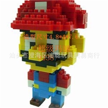 德国LOZ乐高式小颗粒积木,拼装拼插积木，全套40款超级玛丽9338
