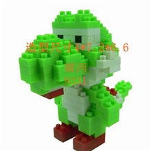 德国LOZ乐高式小颗粒积木,拼插积木，全套40款耀西9331