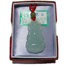 厂家供应B料翡翠玉|小号白玉吊坠|观音与弥勒佛吊坠