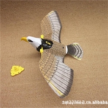 电动吊线飞鹰[眼睛会亮，会叫，会展翅飞翔，就和真的老鹰一样]