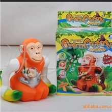 热销电动翻斗猩猩灯光音乐翻筋斗猩猩电动玩具