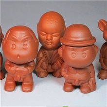 宜兴紫砂茶宠紫砂尿童紫砂撒尿娃娃紫砂茶玩茶具茶道摆件