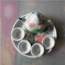 陶瓷工艺品童子茶具小茶具茶具工艺品