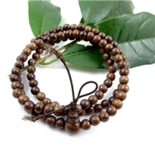 越南天然沉香|6mm佛珠手链手串|108颗男女款