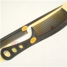 F2-8三孔黑梳子尖尾梳2件套1元店特价商品